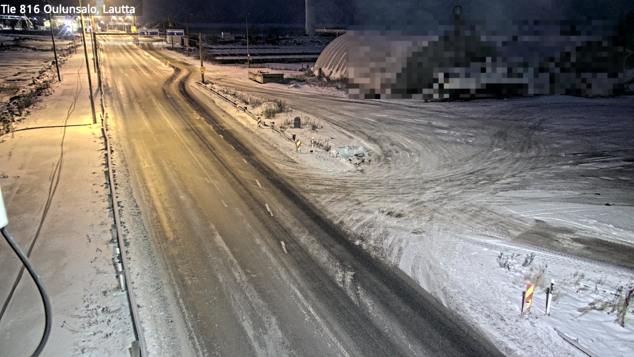 Weather Camera Image Road 816 Oulunsalo, Oulu, Pohjois-Pohjanmaa