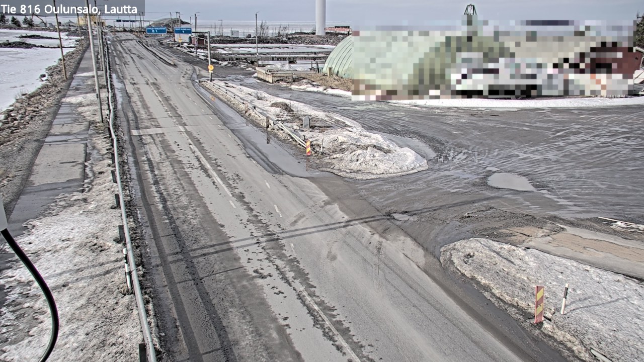 Weather Camera Image Road 816 Oulunsalo, Oulu, Pohjois-Pohjanmaa