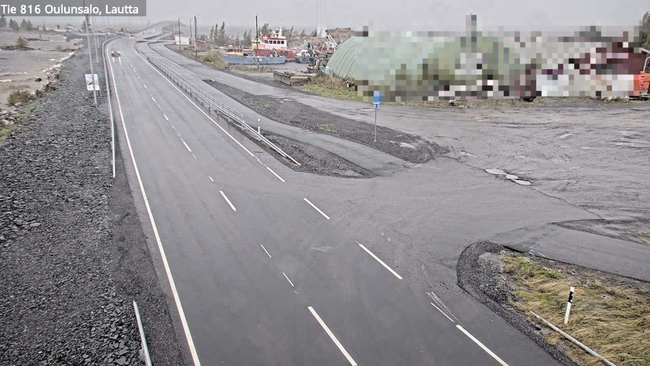 Kelikamerat Kuva Tie 816 Oulunsalo, lauttaranta, Oulu, Pohjois-Pohjanmaa