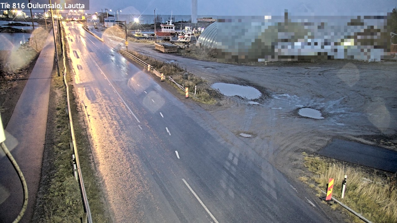 Kelikamerat Kuva Tie 816 Oulunsalo, lauttaranta, Oulu, Pohjois-Pohjanmaa