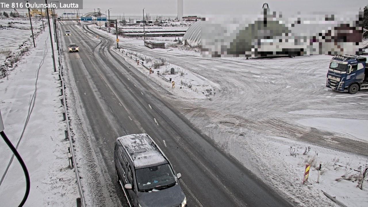 Weather Camera Image Road 816 Oulunsalo, Oulu, Pohjois-Pohjanmaa