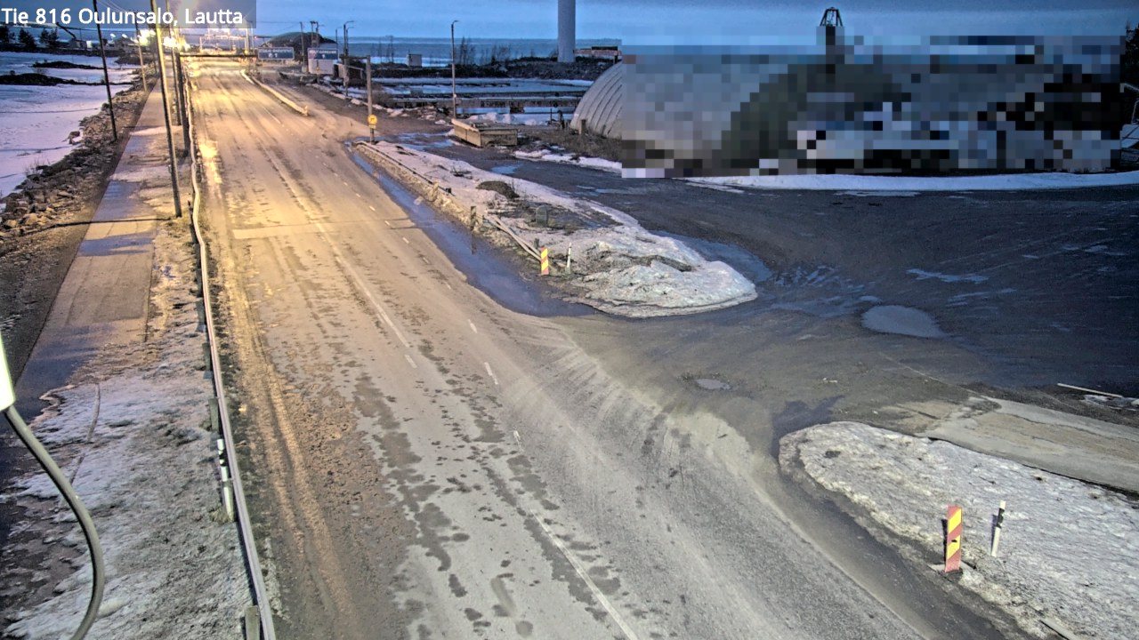 Kelikamerat Kuva Tie 816 Oulunsalo, lauttaranta, Oulu, Pohjois-Pohjanmaa