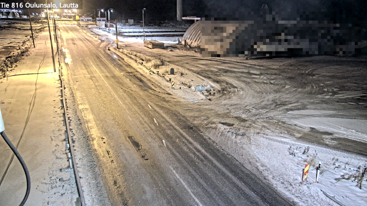 Weather Camera Image Road 816 Oulunsalo, Oulu, Pohjois-Pohjanmaa