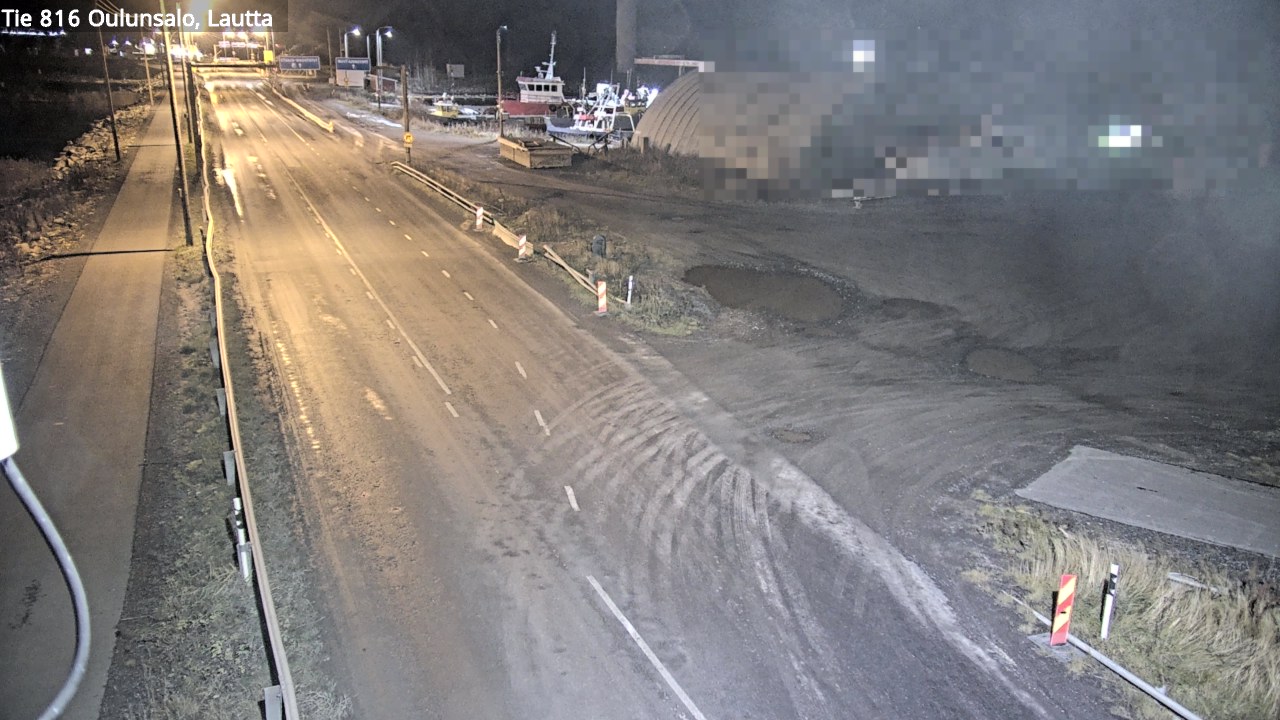 Kelikamerat Kuva Tie 816 Oulunsalo, lauttaranta, Oulu, Pohjois-Pohjanmaa