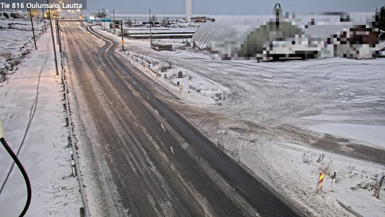 Weather Camera Image Road 816 Oulunsalo, Oulu, Pohjois-Pohjanmaa