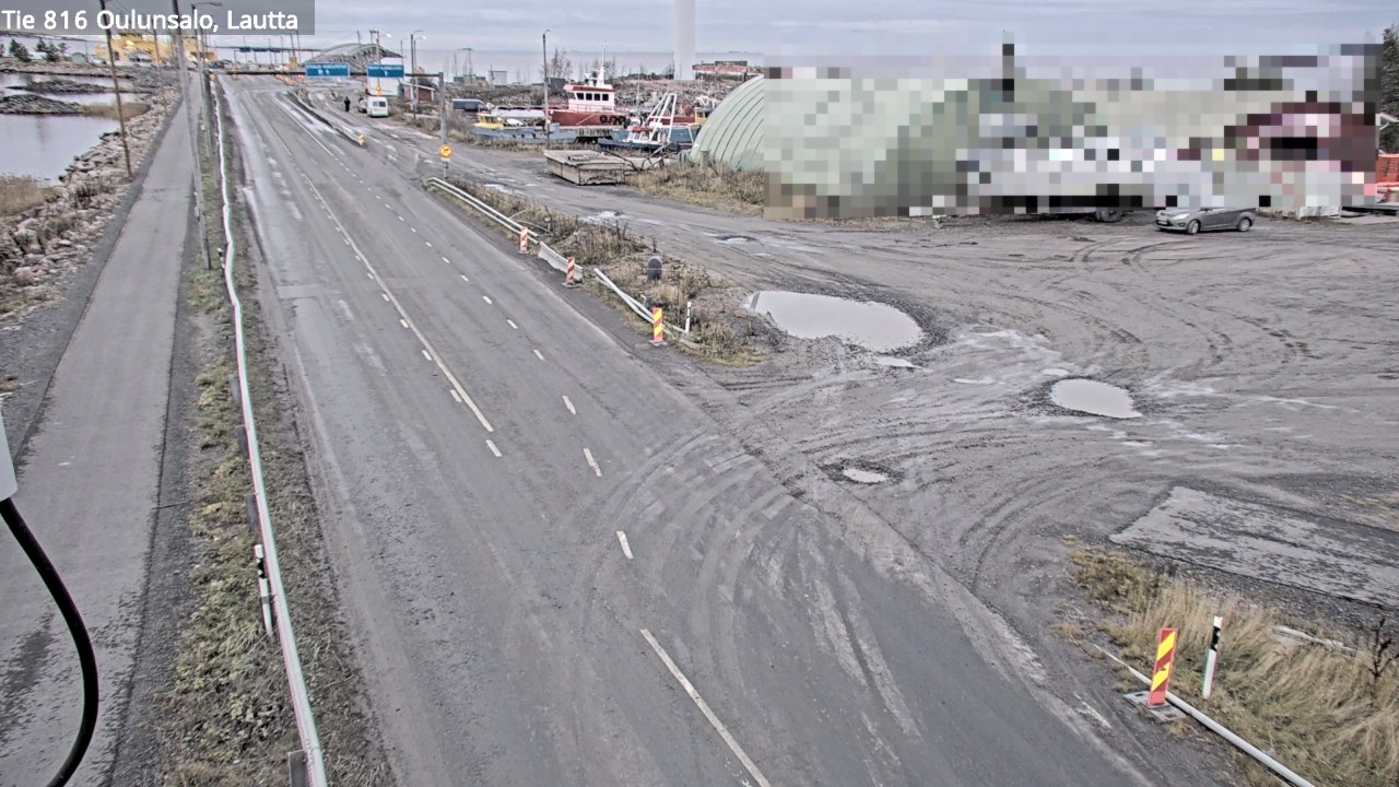 Kelikamerat Kuva Tie 816 Oulunsalo, lauttaranta, Oulu, Pohjois-Pohjanmaa