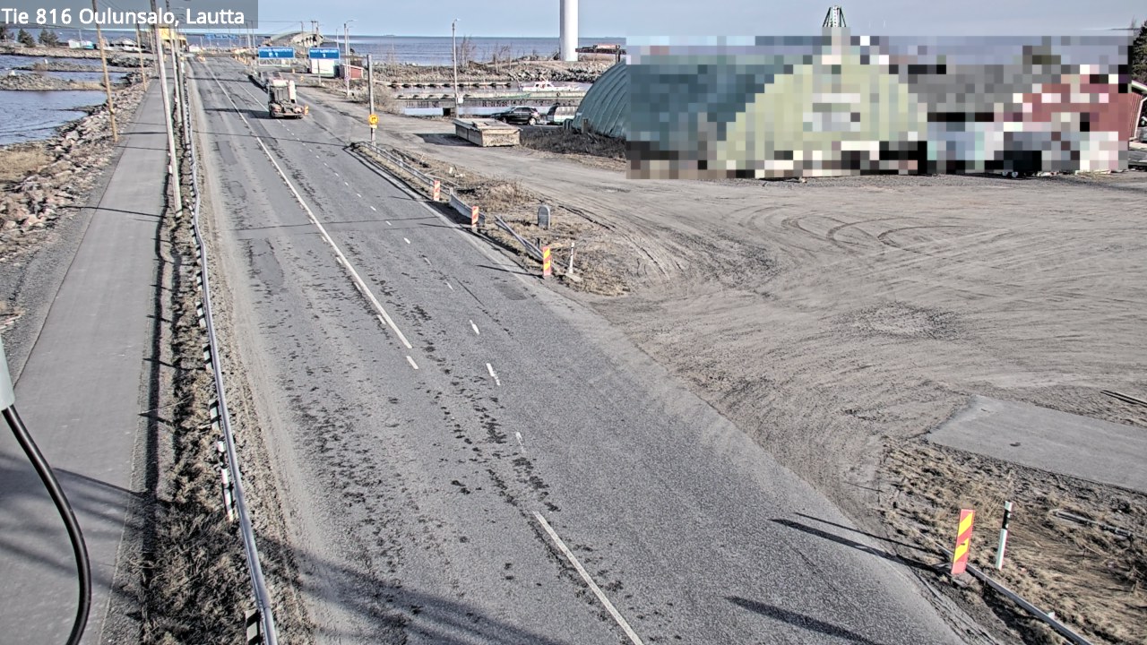 Weather Camera Image Road 816 Oulunsalo, Oulu, Pohjois-Pohjanmaa