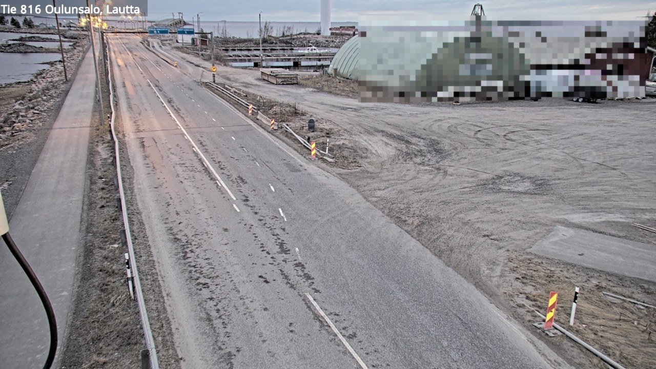 Weather Camera Image Road 816 Oulunsalo, Oulu, Pohjois-Pohjanmaa
