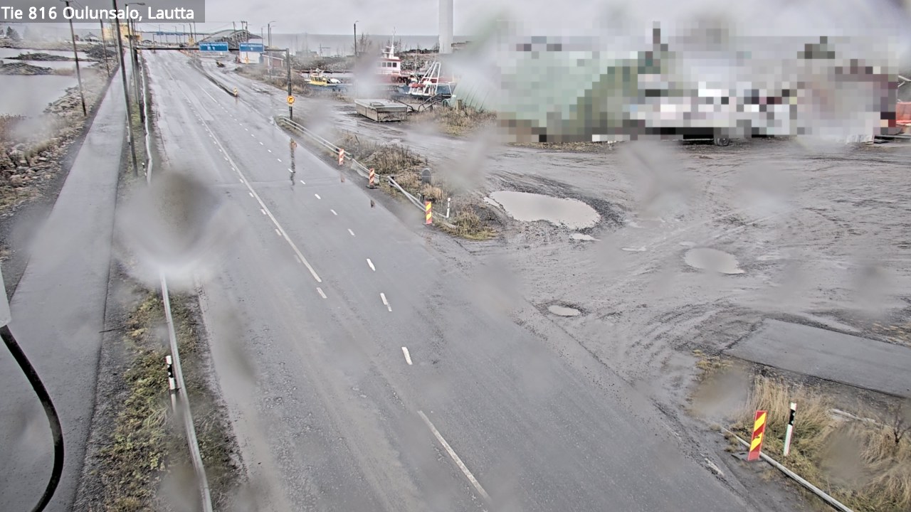Weather Camera Image Väg 816 Uleåsalo, Oulu, Pohjois-Pohjanmaa