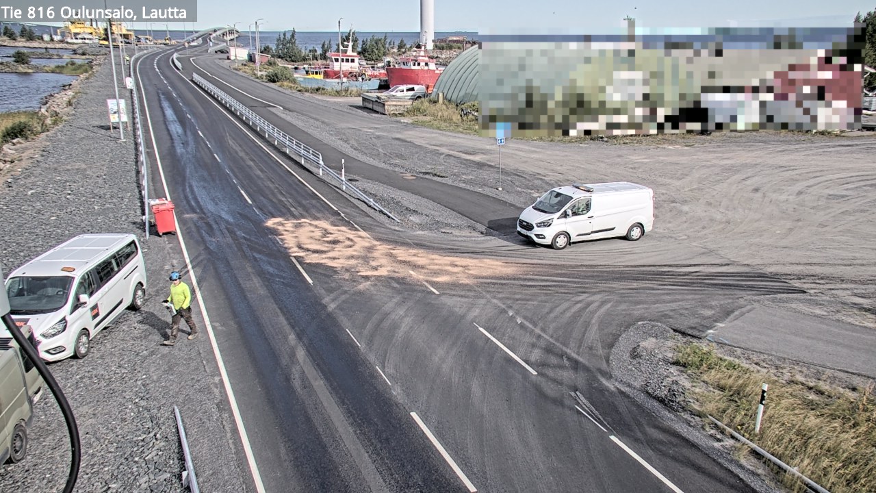 Weather Camera Image Road 816 Oulunsalo, Oulu, Pohjois-Pohjanmaa