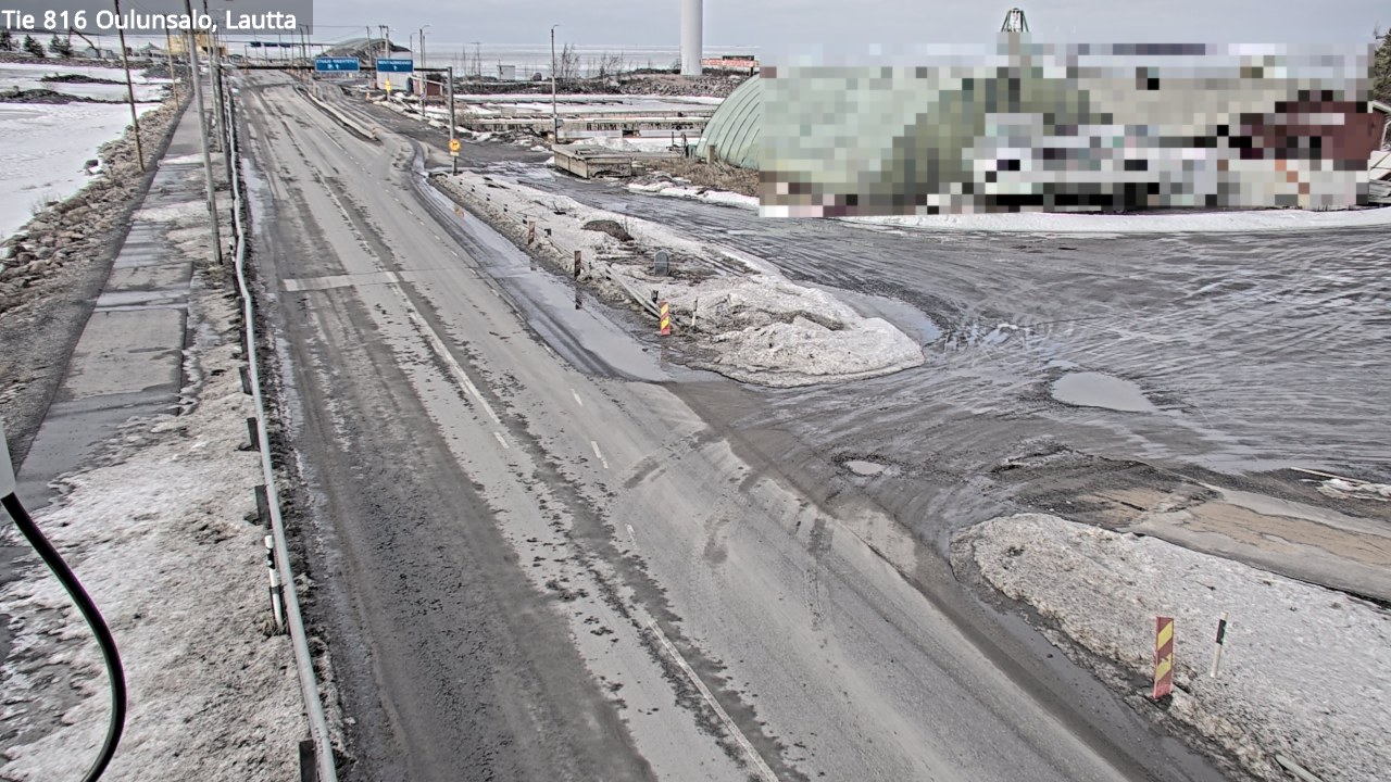 Kelikamerat Kuva Tie 816 Oulunsalo, lauttaranta, Oulu, Pohjois-Pohjanmaa