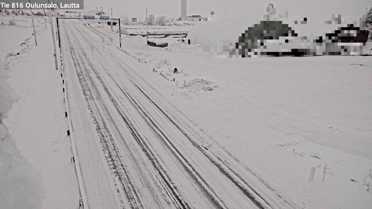 Weather Camera Image Road 816 Oulunsalo, Oulu, Pohjois-Pohjanmaa