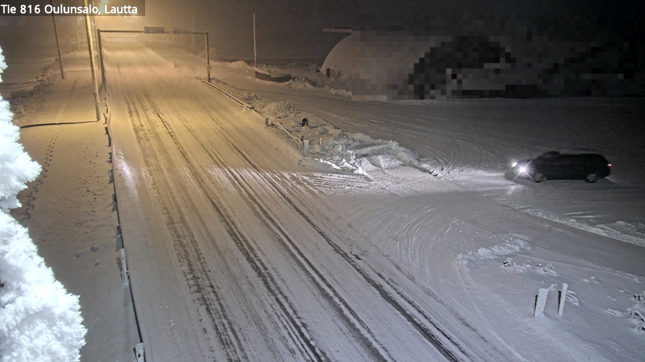 Weather Camera Image Road 816 Oulunsalo, Oulu, Pohjois-Pohjanmaa