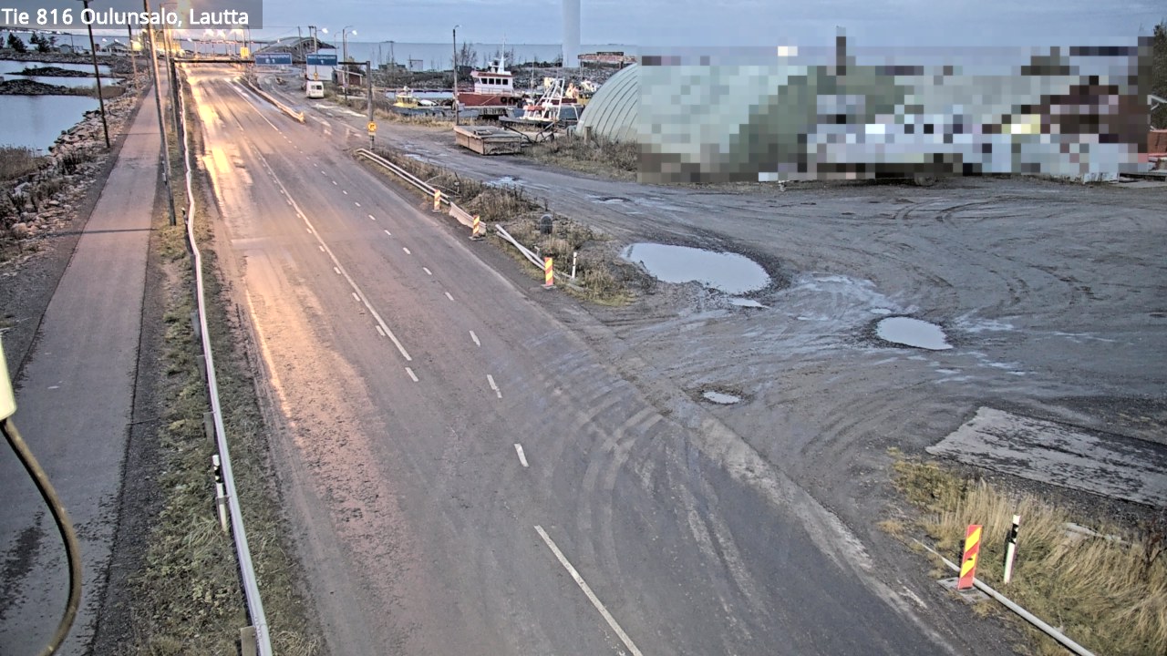 Kelikamerat Kuva Tie 816 Oulunsalo, lauttaranta, Oulu, Pohjois-Pohjanmaa