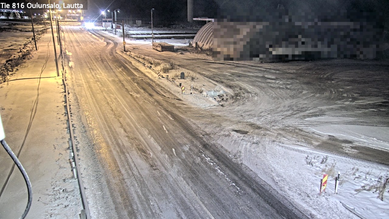 Weather Camera Image Road 816 Oulunsalo, Oulu, Pohjois-Pohjanmaa