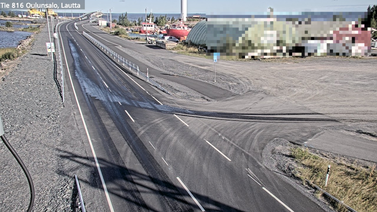 Weather Camera Image Road 816 Oulunsalo, Oulu, Pohjois-Pohjanmaa