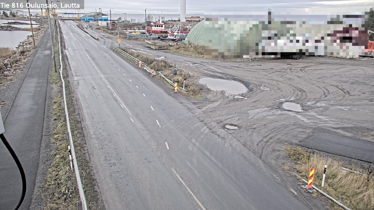 Kelikamerat Kuva Tie 816 Oulunsalo, lauttaranta, Oulu, Pohjois-Pohjanmaa