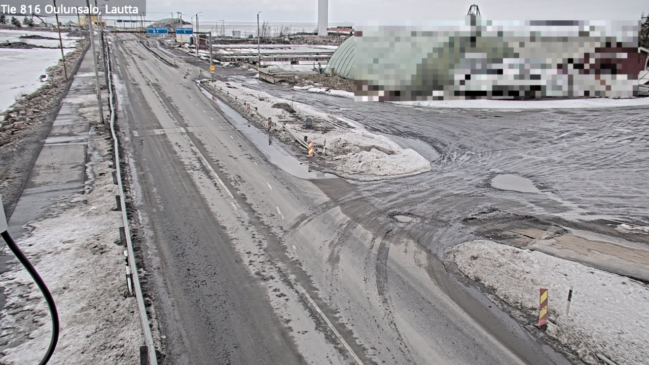 Kelikamerat Kuva Tie 816 Oulunsalo, lauttaranta, Oulu, Pohjois-Pohjanmaa