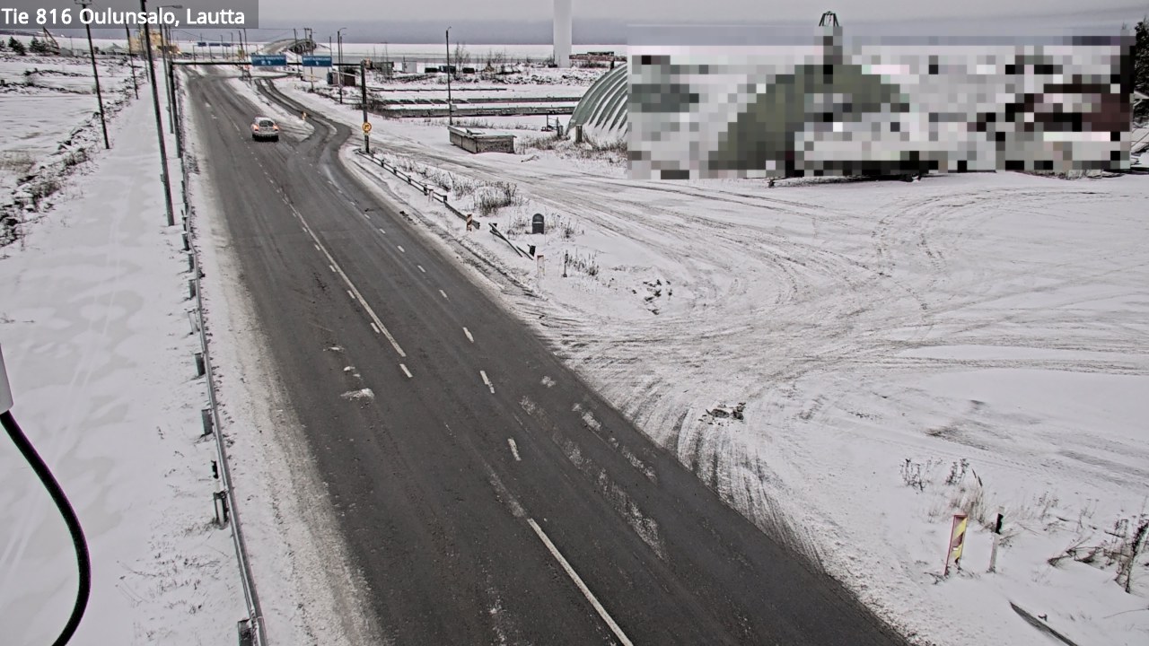 Kelikamerat Kuva Tie 816 Oulunsalo, lauttaranta, Oulu, Pohjois-Pohjanmaa