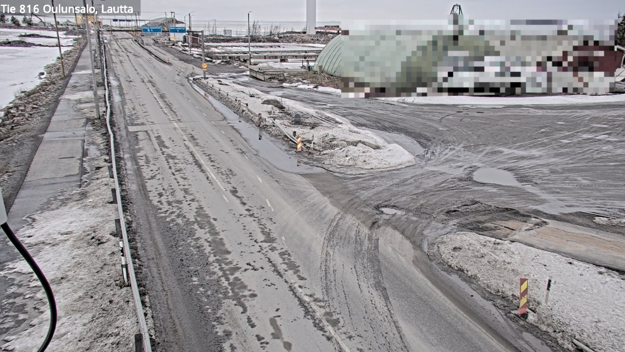 Weather Camera Image Road 816 Oulunsalo, Oulu, Pohjois-Pohjanmaa