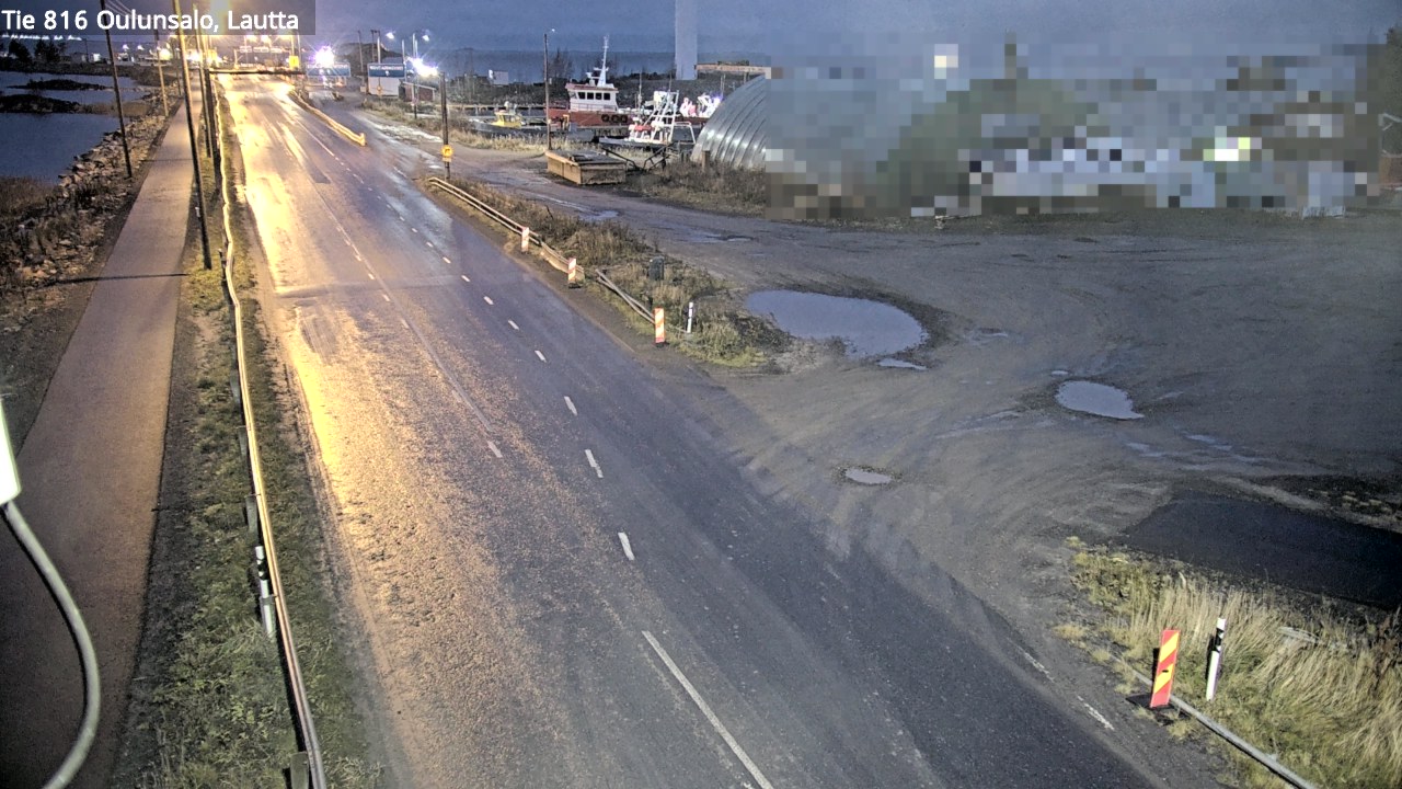 Kelikamerat Kuva Tie 816 Oulunsalo, lauttaranta, Oulu, Pohjois-Pohjanmaa