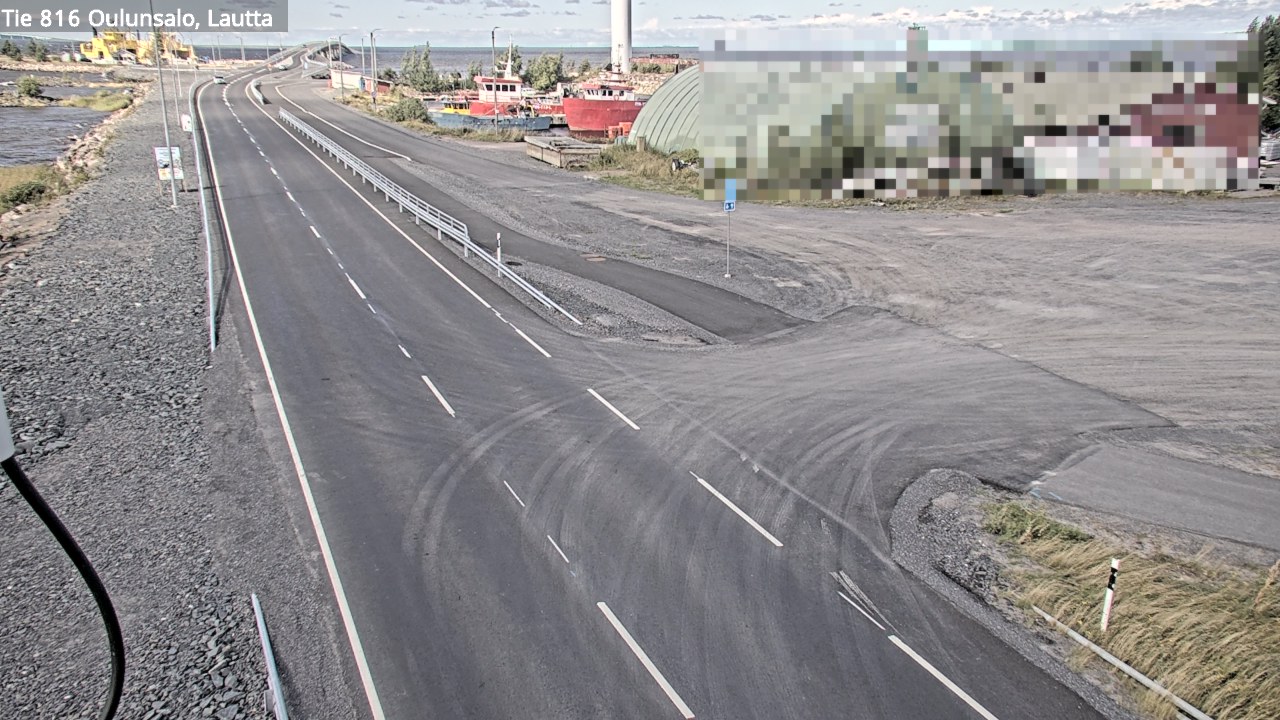 Kelikamerat Kuva Tie 816 Oulunsalo, lauttaranta, Oulu, Pohjois-Pohjanmaa