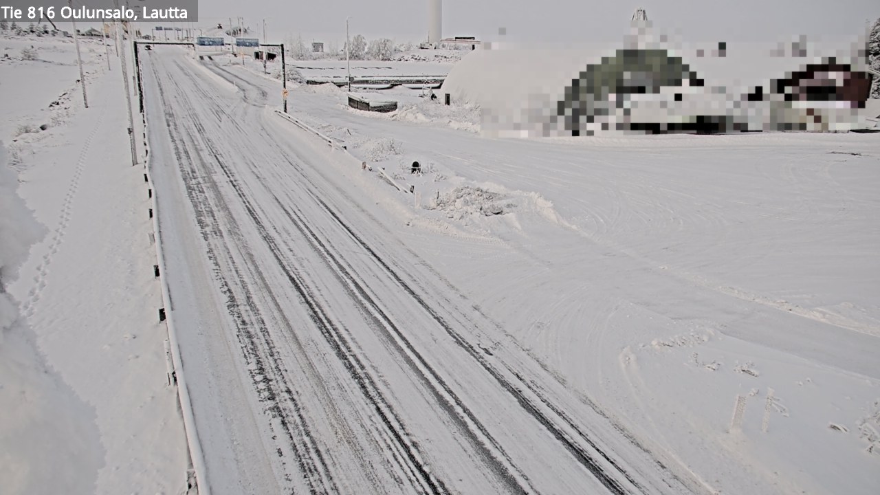 Weather Camera Image Road 816 Oulunsalo, Oulu, Pohjois-Pohjanmaa