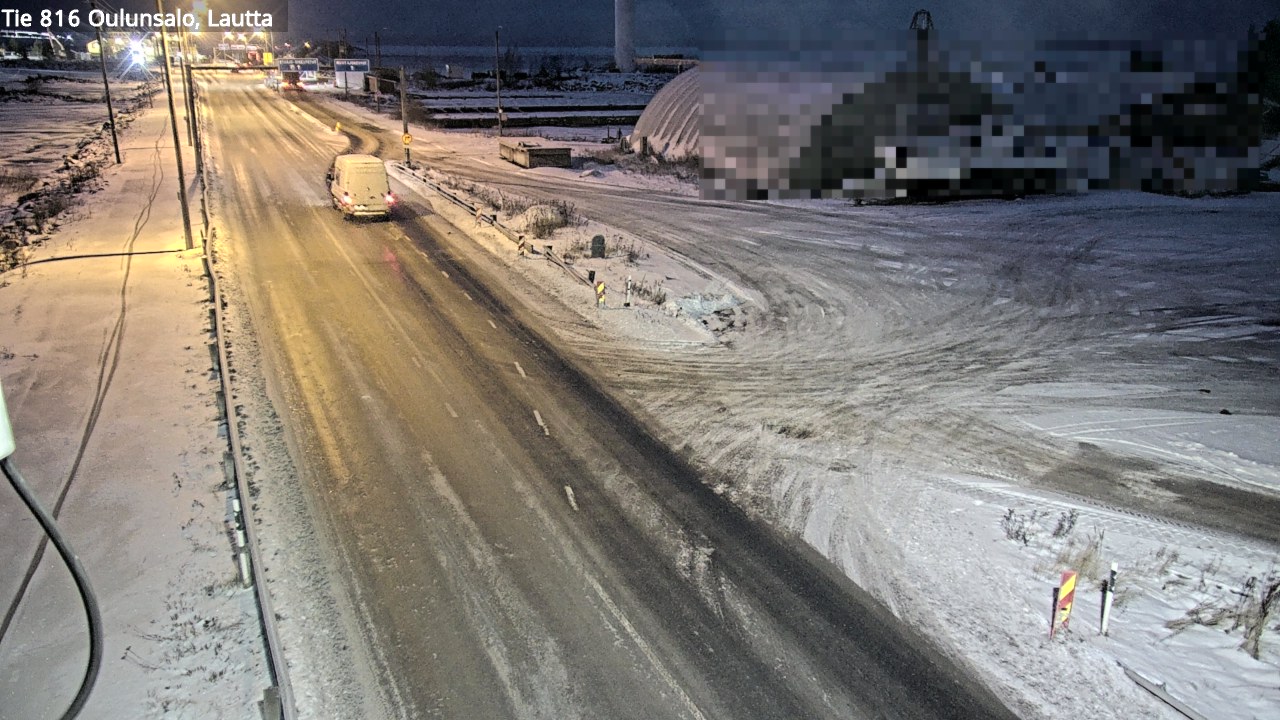 Weather Camera Image Road 816 Oulunsalo, Oulu, Pohjois-Pohjanmaa