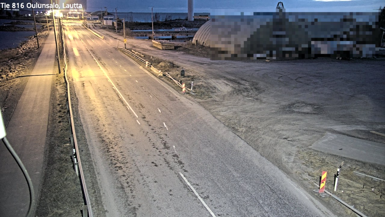 Weather Camera Image Road 816 Oulunsalo, Oulu, Pohjois-Pohjanmaa