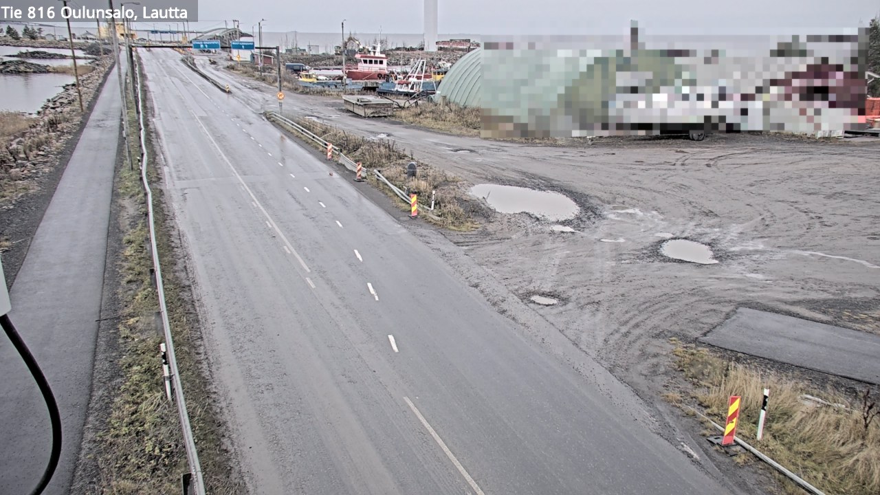 Kelikamerat Kuva Tie 816 Oulunsalo, lauttaranta, Oulu, Pohjois-Pohjanmaa