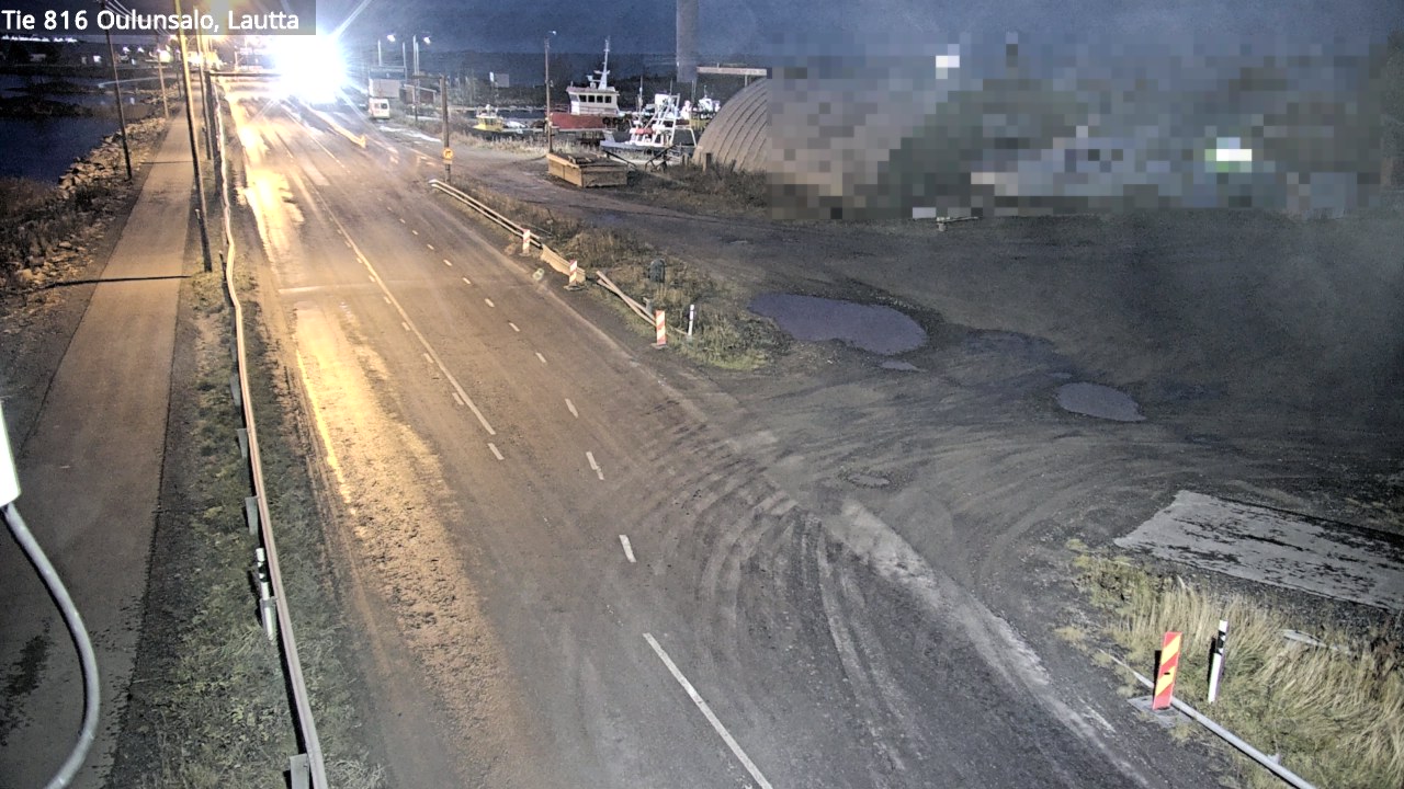 Kelikamerat Kuva Tie 816 Oulunsalo, lauttaranta, Oulu, Pohjois-Pohjanmaa