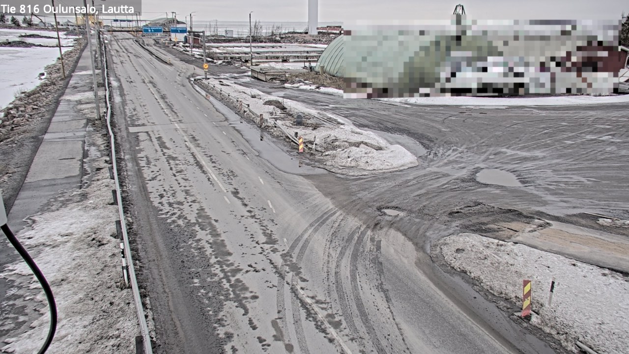 Weather Camera Image Road 816 Oulunsalo, Oulu, Pohjois-Pohjanmaa