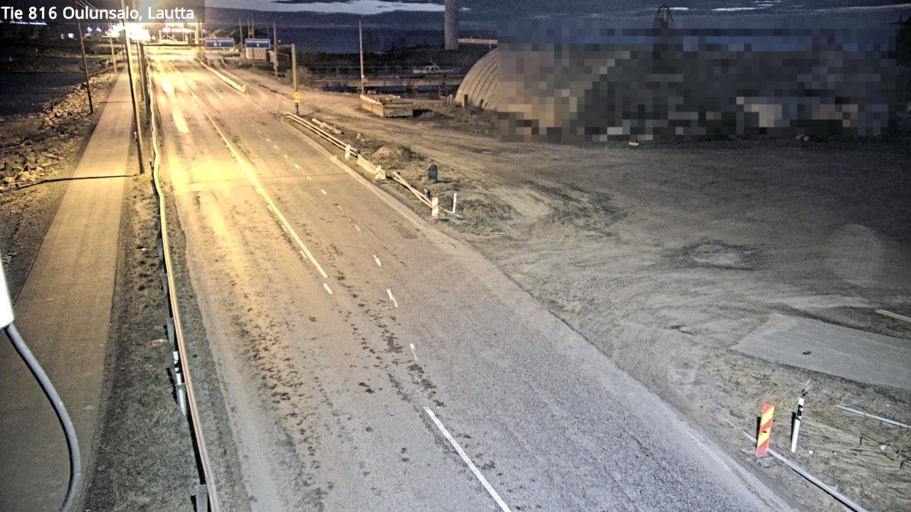 Weather Camera Image Road 816 Oulunsalo, Oulu, Pohjois-Pohjanmaa