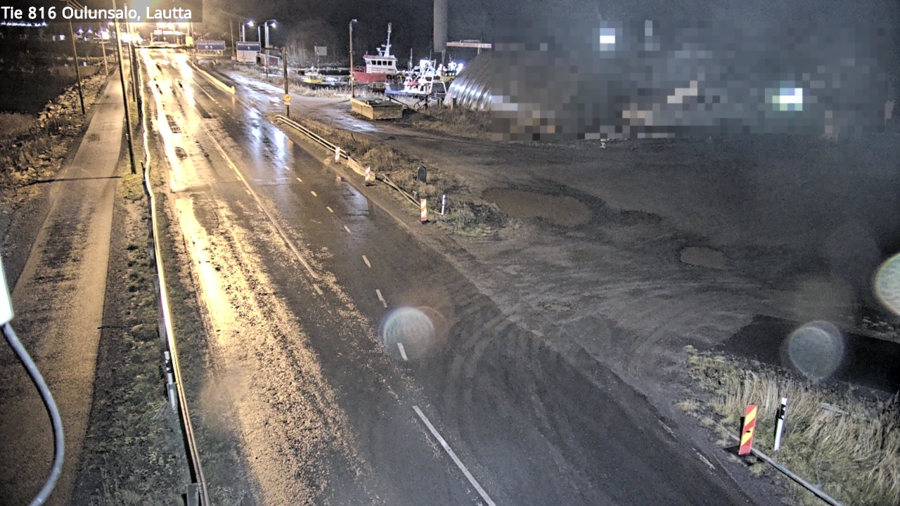Kelikamerat Kuva Tie 816 Oulunsalo, lauttaranta, Oulu, Pohjois-Pohjanmaa