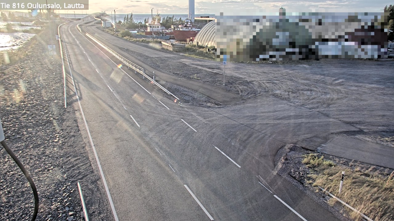 Kelikamerat Kuva Tie 816 Oulunsalo, lauttaranta, Oulu, Pohjois-Pohjanmaa