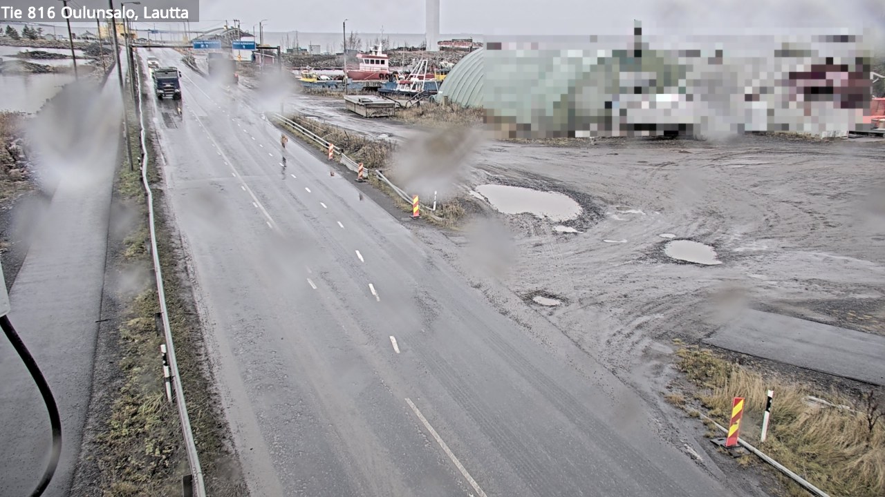 Kelikamerat Kuva Tie 816 Oulunsalo, lauttaranta, Oulu, Pohjois-Pohjanmaa