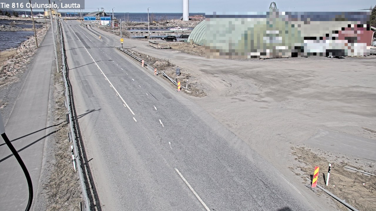 Weather Camera Image Road 816 Oulunsalo, Oulu, Pohjois-Pohjanmaa