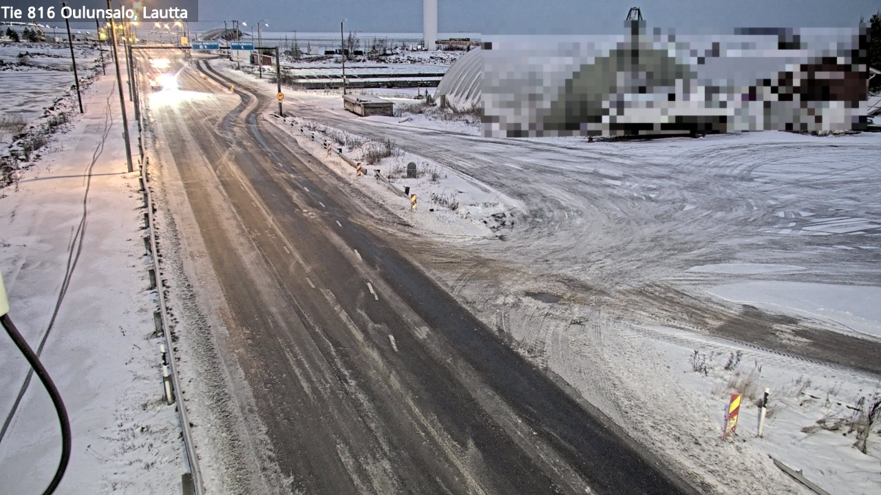 Weather Camera Image Road 816 Oulunsalo, Oulu, Pohjois-Pohjanmaa
