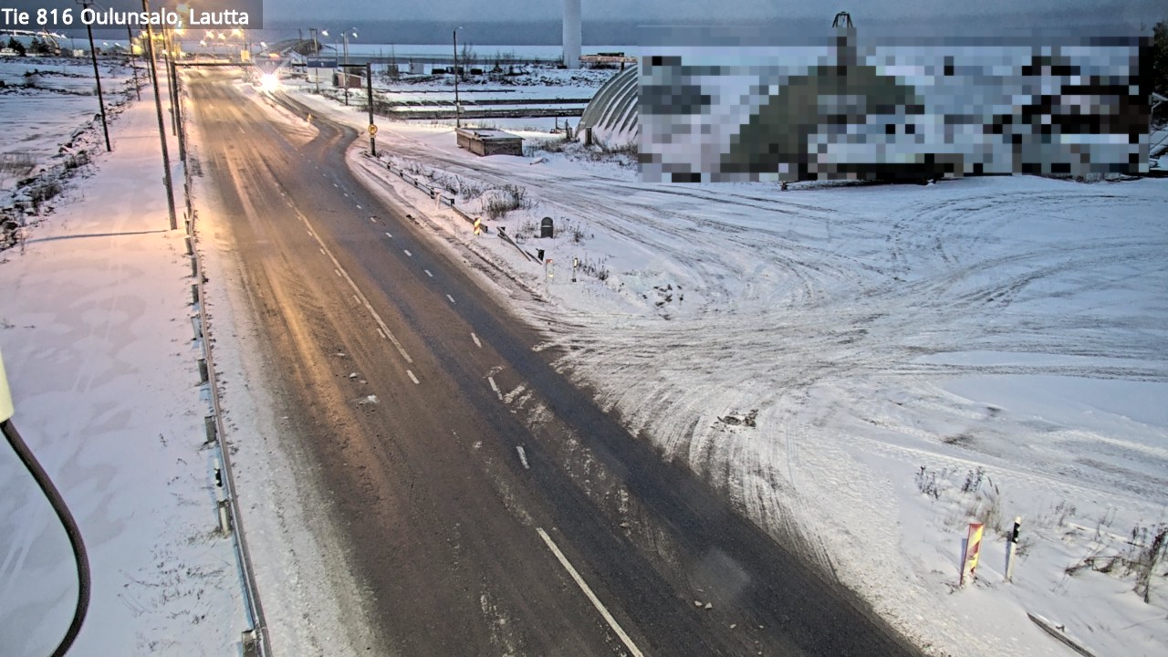 Kelikamerat Kuva Tie 816 Oulunsalo, lauttaranta, Oulu, Pohjois-Pohjanmaa