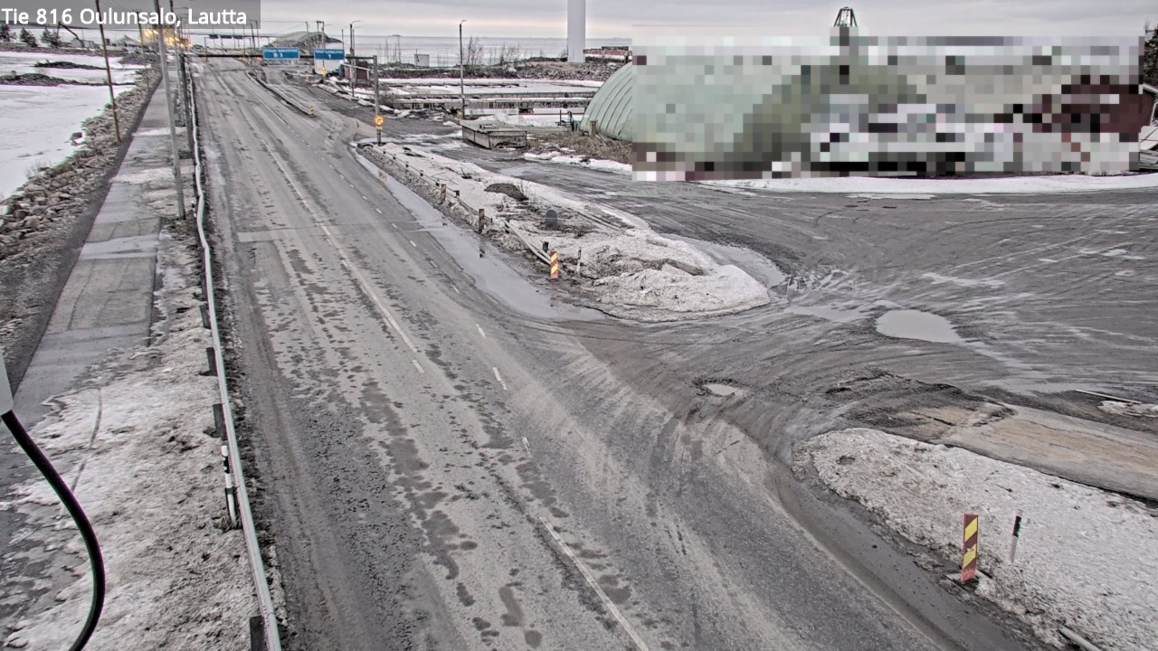 Kelikamerat Kuva Tie 816 Oulunsalo, lauttaranta, Oulu, Pohjois-Pohjanmaa