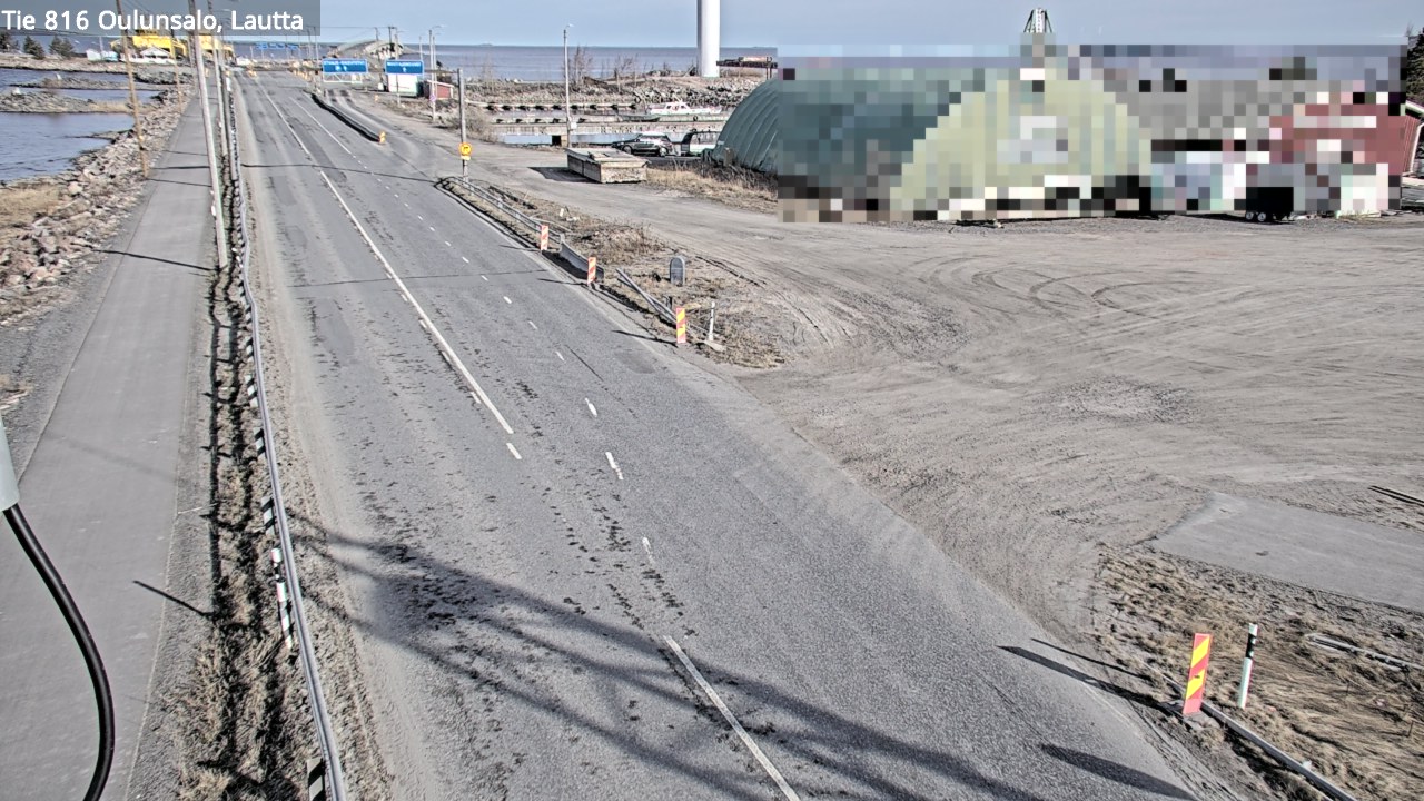 Weather Camera Image Road 816 Oulunsalo, Oulu, Pohjois-Pohjanmaa