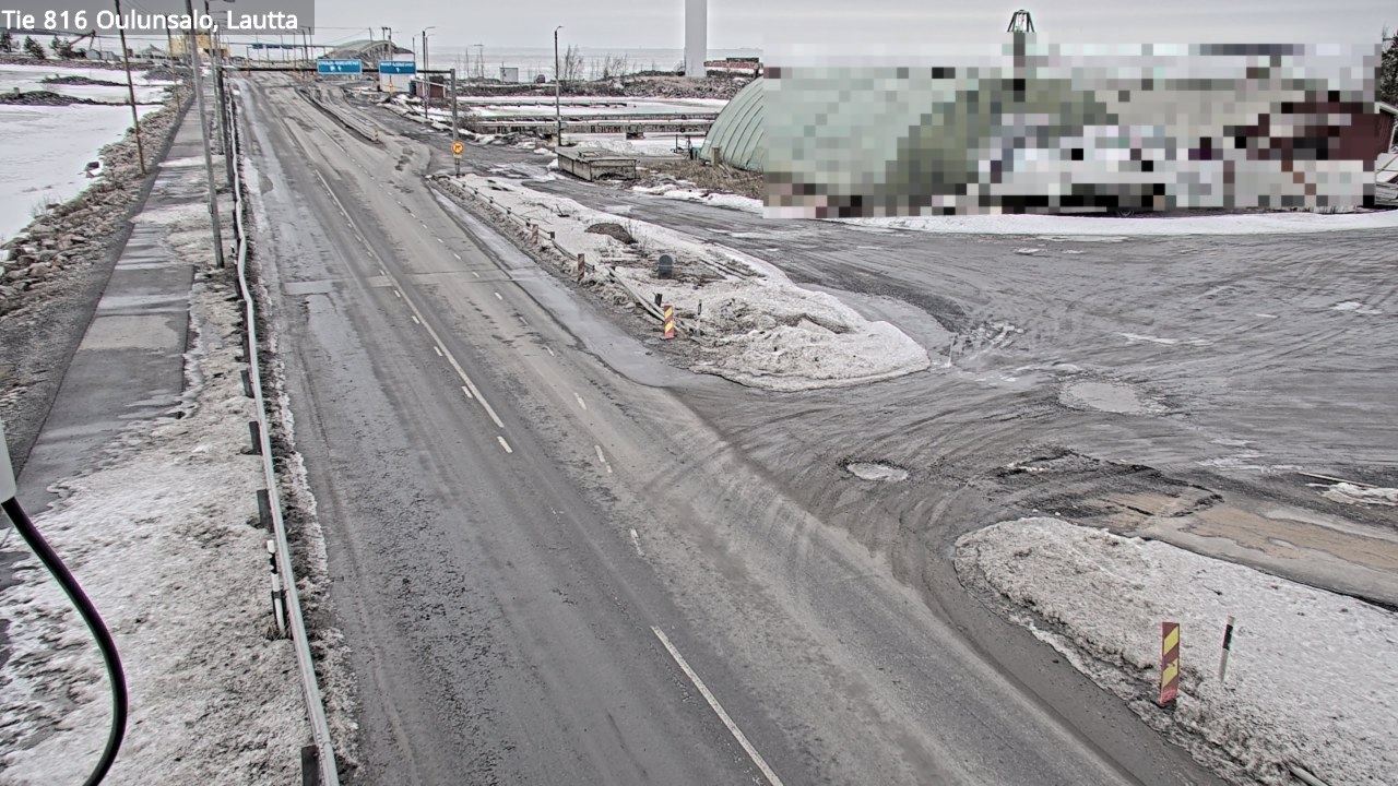 Kelikamerat Kuva Tie 816 Oulunsalo, lauttaranta, Oulu, Pohjois-Pohjanmaa