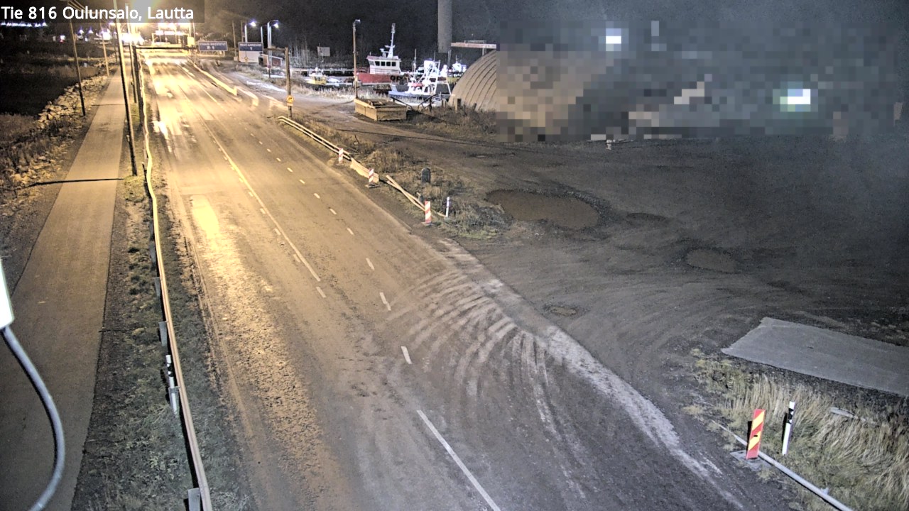 Kelikamerat Kuva Tie 816 Oulunsalo, lauttaranta, Oulu, Pohjois-Pohjanmaa