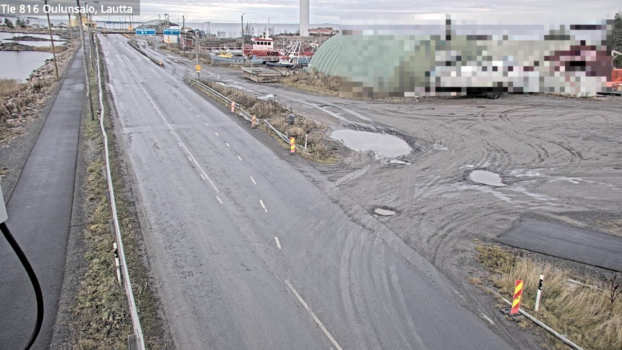 Kelikamerat Kuva Tie 816 Oulunsalo, lauttaranta, Oulu, Pohjois-Pohjanmaa