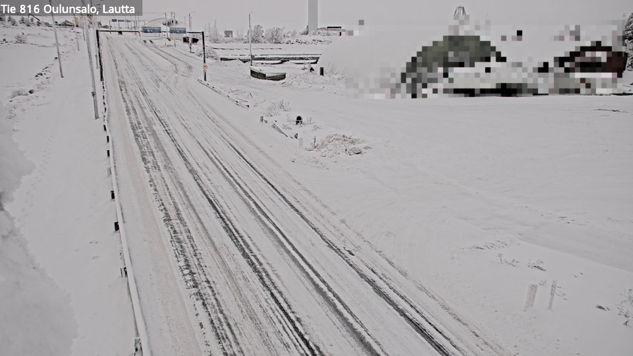 Weather Camera Image Road 816 Oulunsalo, Oulu, Pohjois-Pohjanmaa