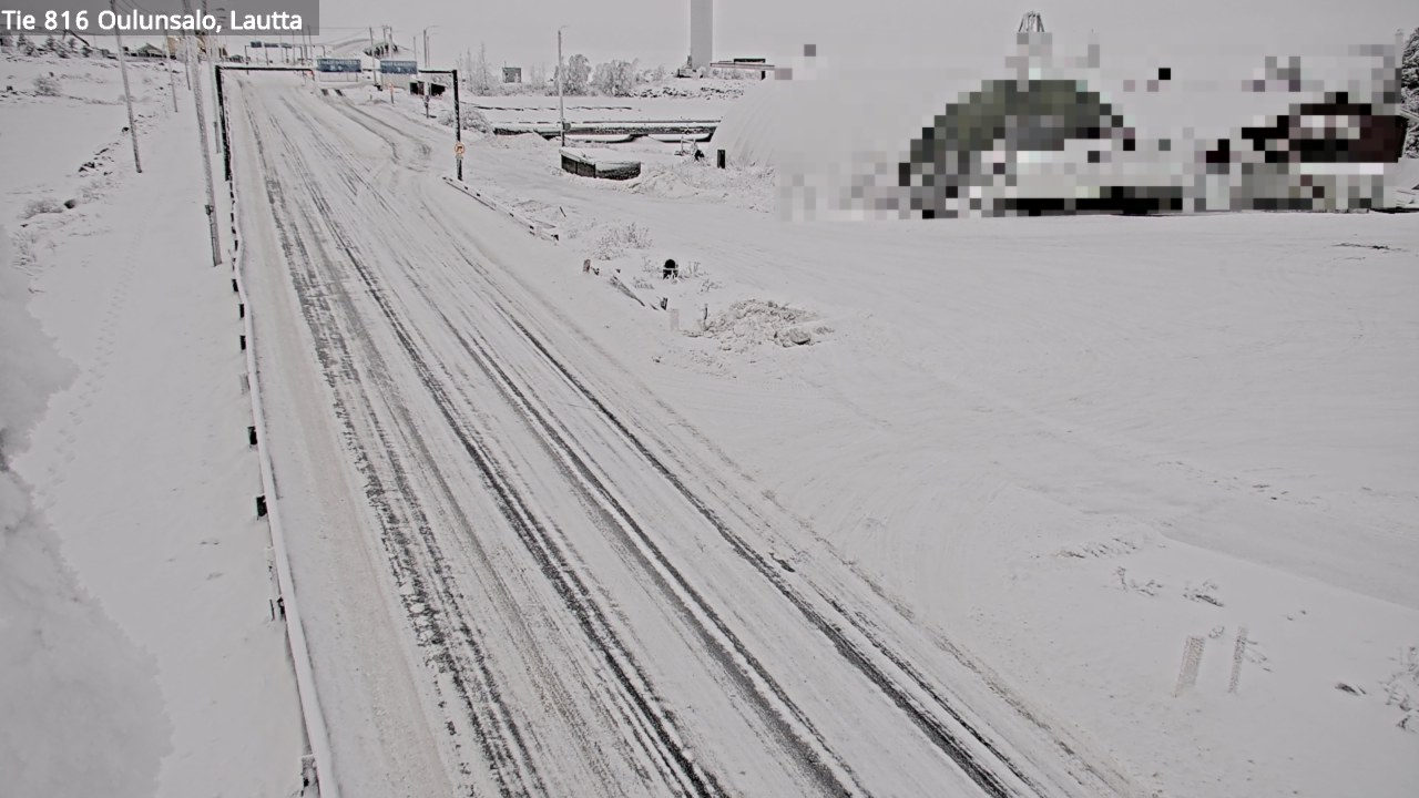 Weather Camera Image Road 816 Oulunsalo, Oulu, Pohjois-Pohjanmaa