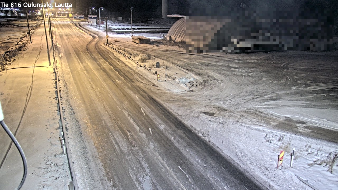 Weather Camera Image Road 816 Oulunsalo, Oulu, Pohjois-Pohjanmaa