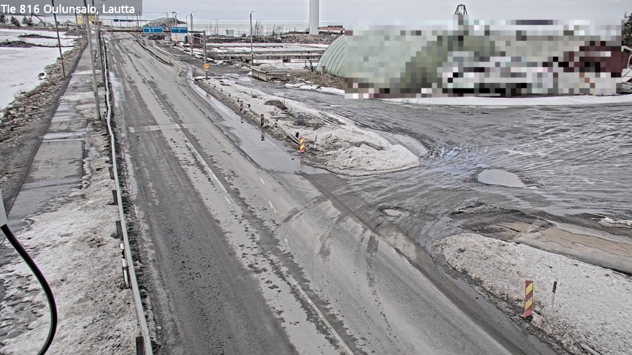 Kelikamerat Kuva Tie 816 Oulunsalo, lauttaranta, Oulu, Pohjois-Pohjanmaa