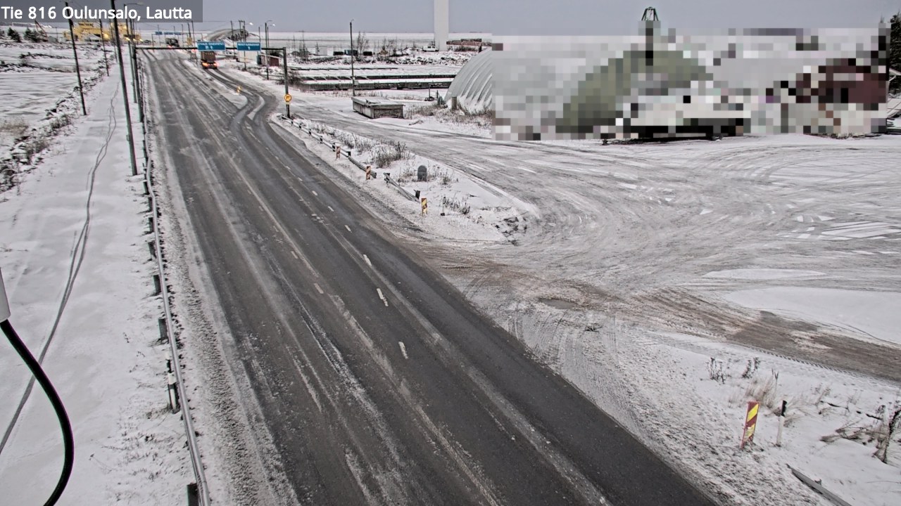Weather Camera Image Road 816 Oulunsalo, Oulu, Pohjois-Pohjanmaa