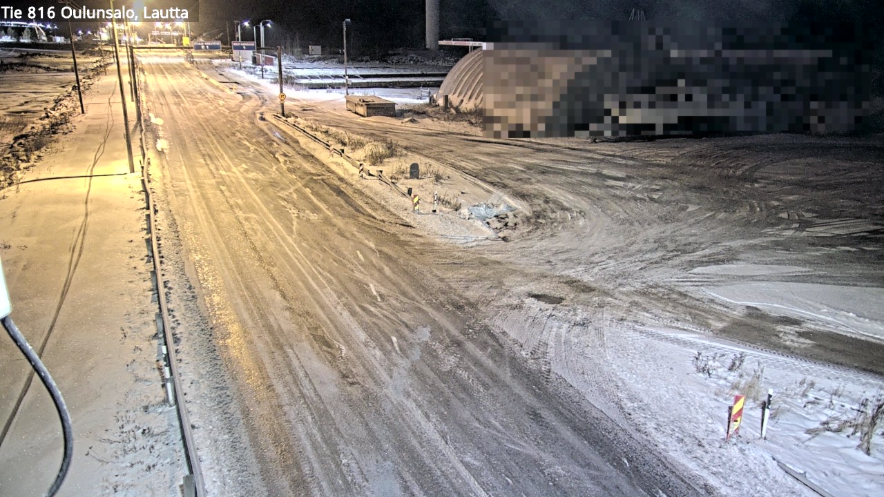 Weather Camera Image Road 816 Oulunsalo, Oulu, Pohjois-Pohjanmaa